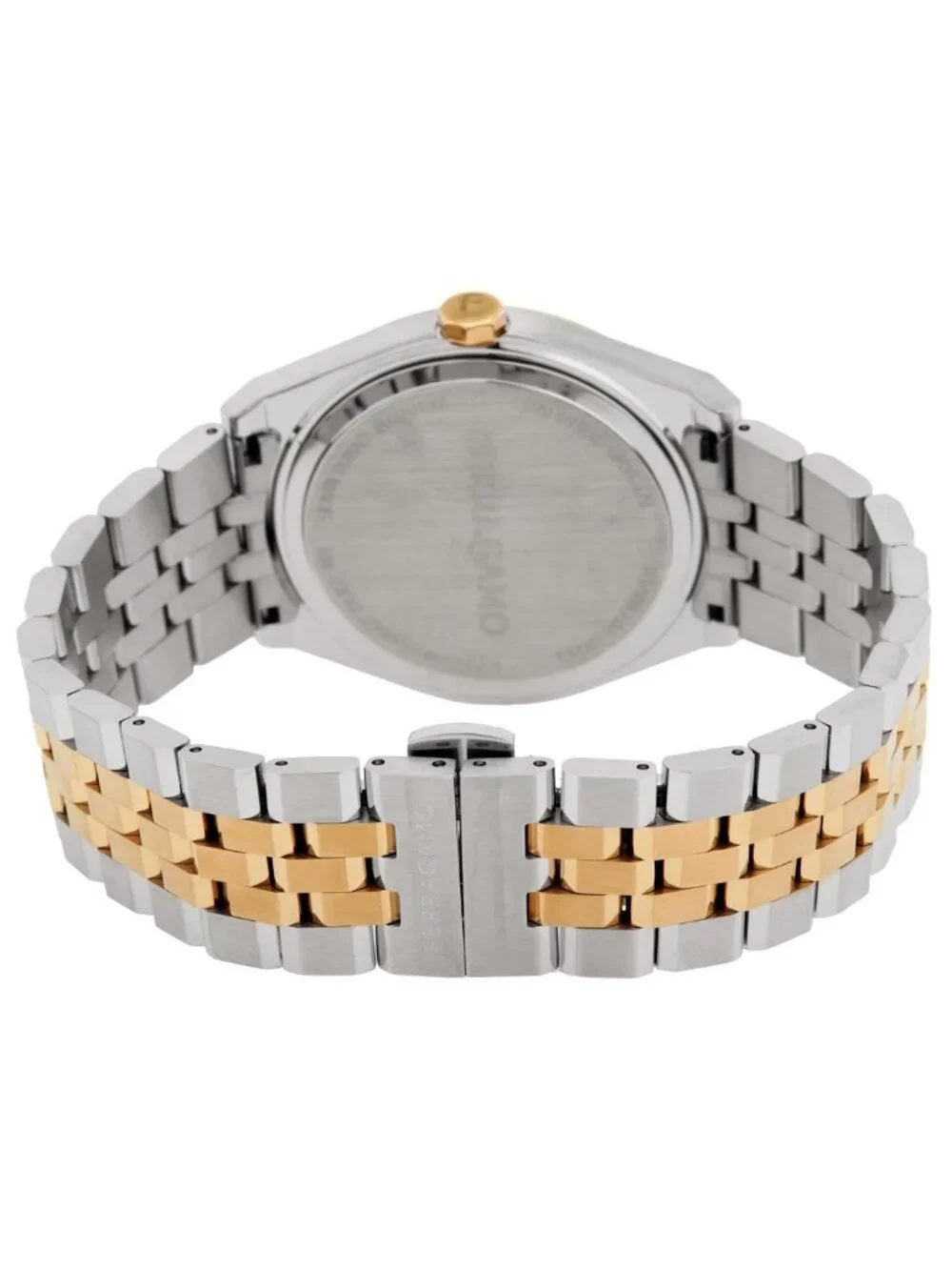 NWT Ferragamo Vega Quartz Silver Dial Men's Watch